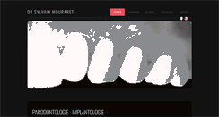 Desktop Screenshot of drsylvainmouraret.com